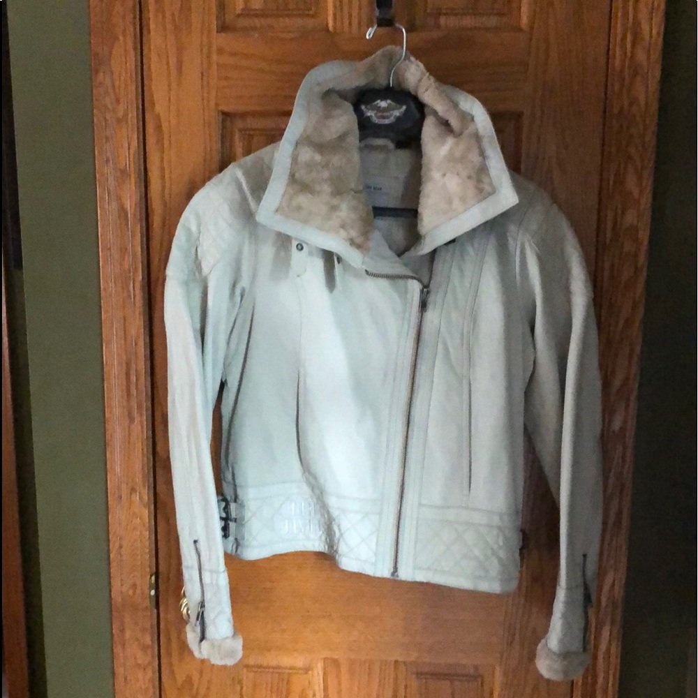 Leather Harley Davidson coat